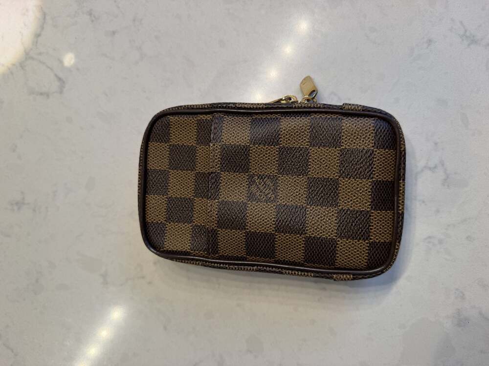 Louis Vuitton Damier Ebene Etui Okapi PM Crossbody Belt Bag